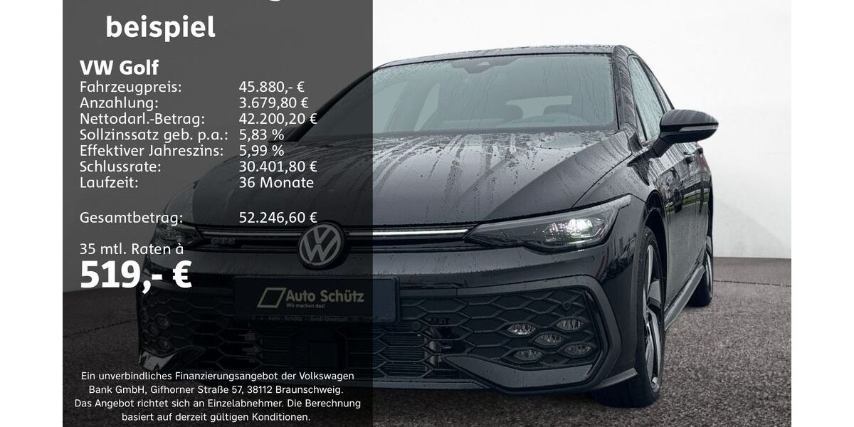 VW Golf 9.900 km 45.880 &euro; Groß-Umstadt 64823