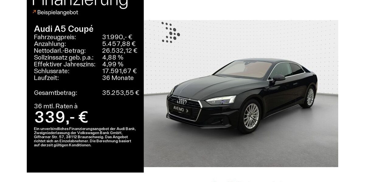 Audi A5 63.074 km 31.990 &euro; Bad Nauheim 61231