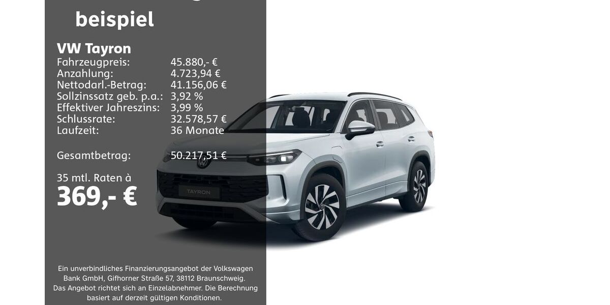 VW Tayron 8.355 km 45.880 &euro; Groß-Umstadt 64823