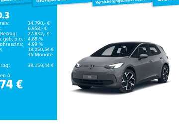 VW ID.3 4.500 km 34.790 &euro; Hanau 63452