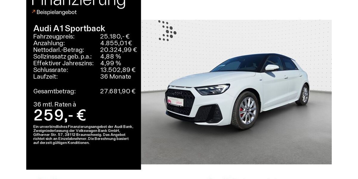 Audi A1 35.913 km 25.180 &euro; Oberursel 61440