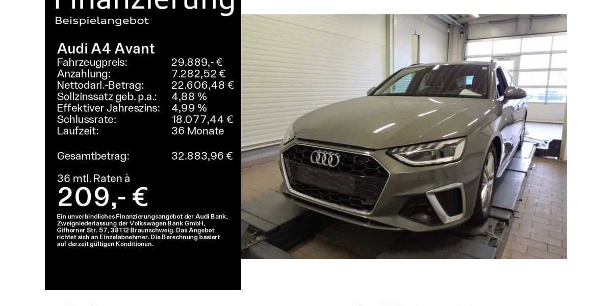 Audi A4 82.800 km 28.799 &euro; Hanau 63452