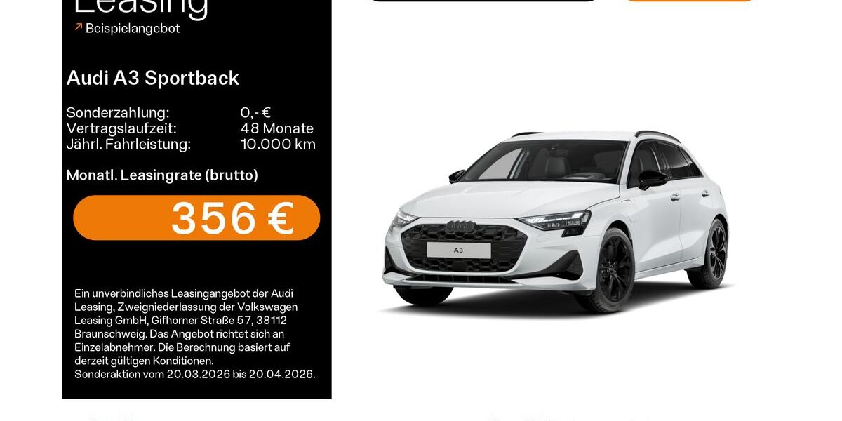 Audi A3 8.967 km 40.490 &euro; Oberursel 61440