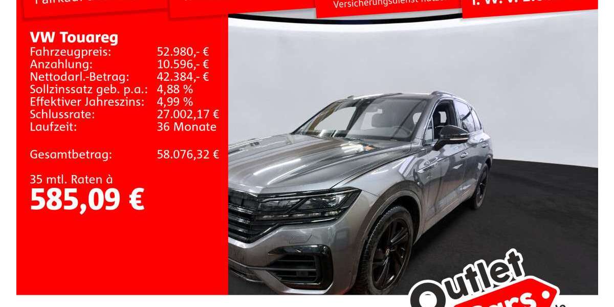 VW Touareg 93.976 km 52.980 &euro; Frankfurt 60326