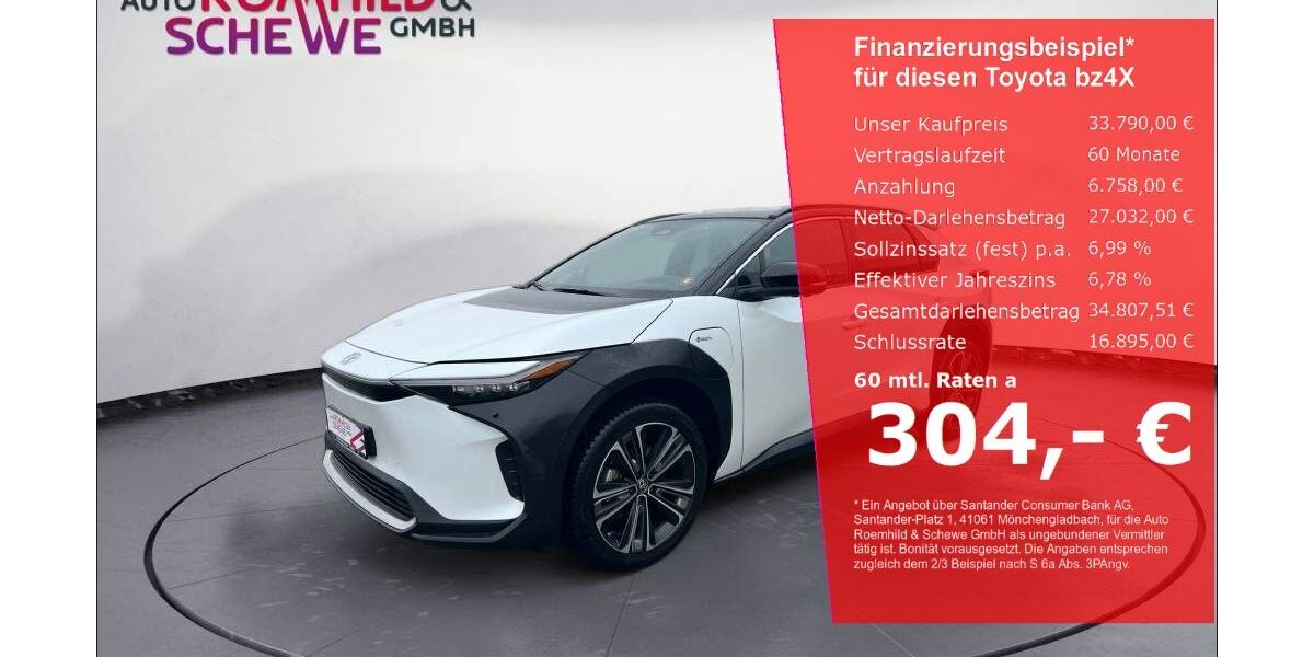 Toyota bZ4X 19.895 km 33.790 &euro; Dieburg 64807