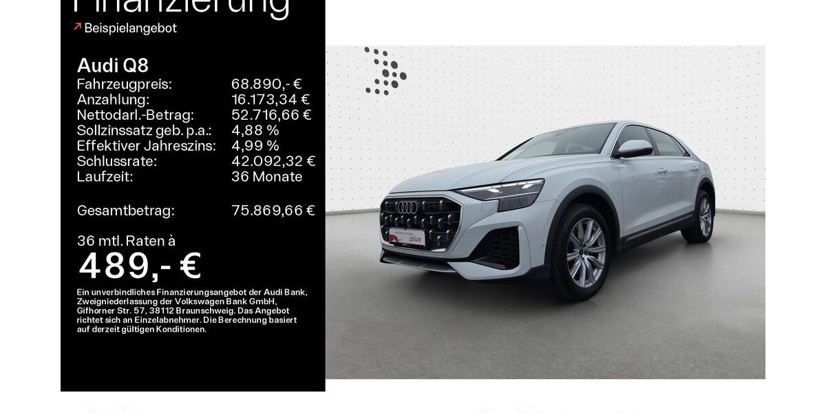 Audi Q8 13.879 km 68.490 &euro; Oberursel 61440