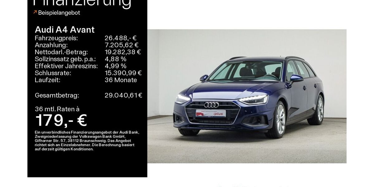Audi A4 58.900 km 25.888 &euro; Mühlheim 63165
