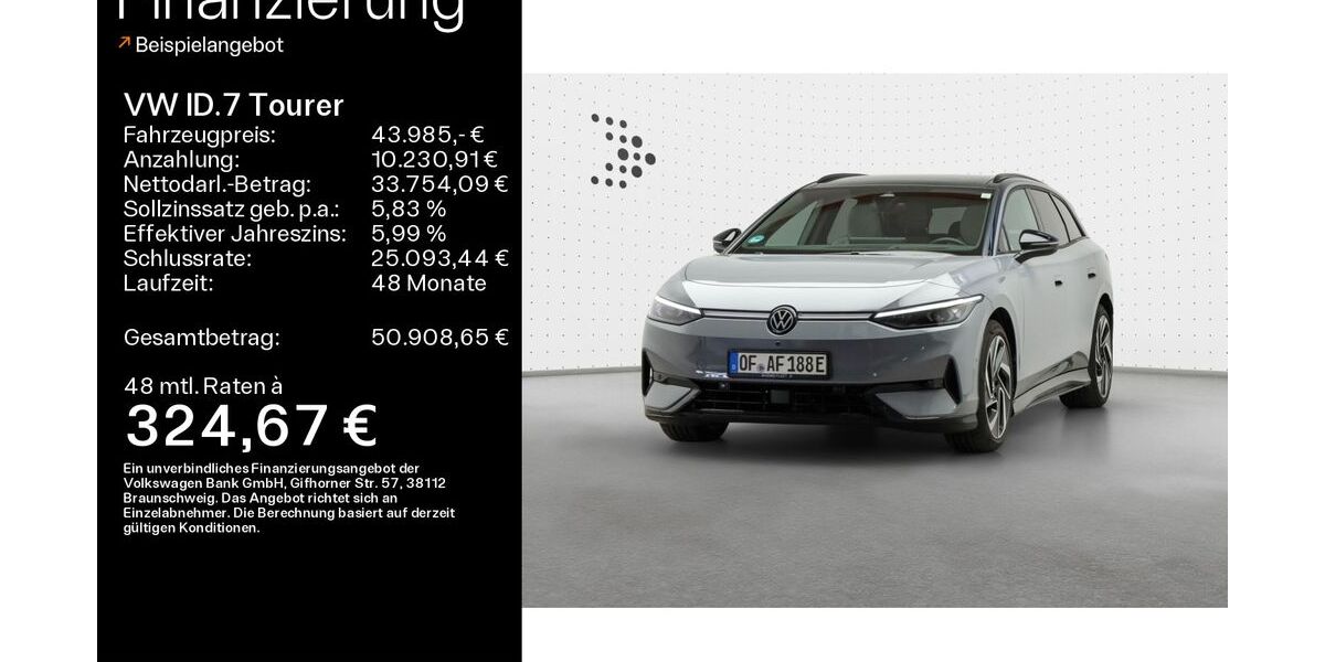 VW ID.7 37.900 km 43.985 &euro; Mühlheim 63165