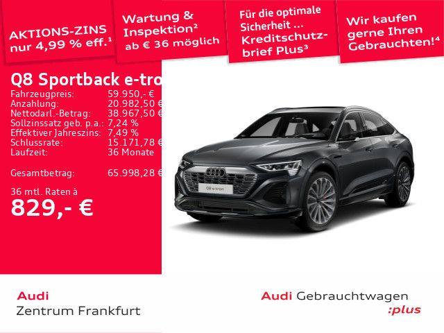 Audi Q8 e-tron 39.165 km 59.950 &euro; Frankfurt am Main 60326
