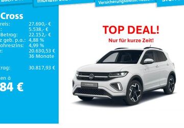 VW T-Cross 1.001 km 27.690 &euro; Hanau 63452