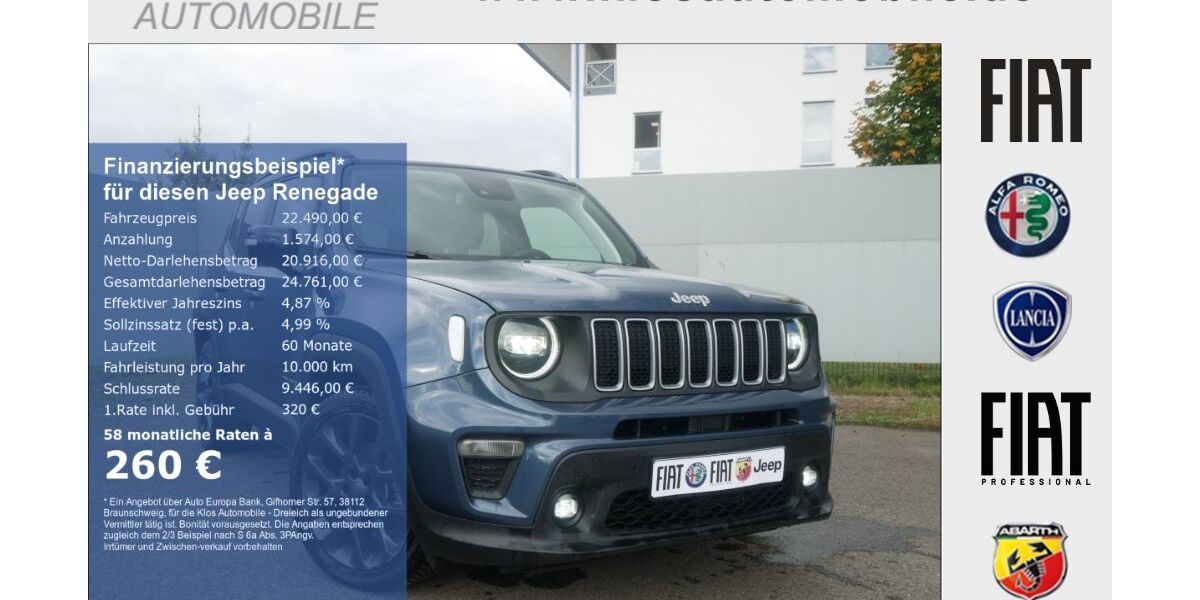 Jeep Renegade 36.607 km 22.490 &euro; Dreieich 63303