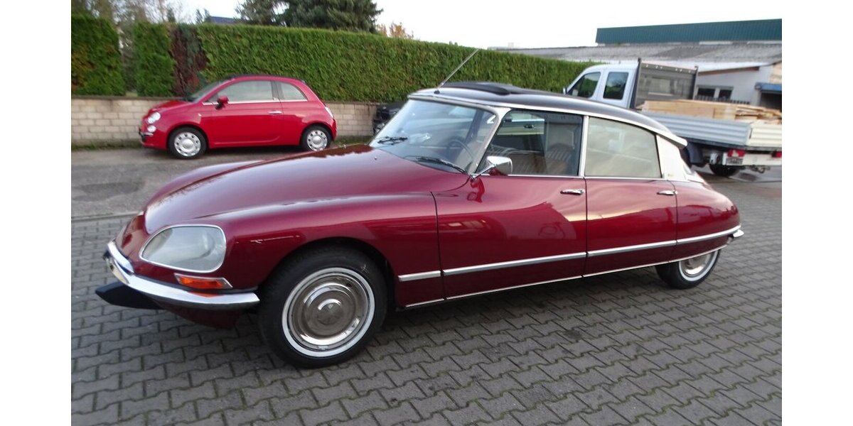 Citroen DS 20 Pallas ein Traum in rouge cornaline 1.200 km 79.990 &euro; Rodgau 63110