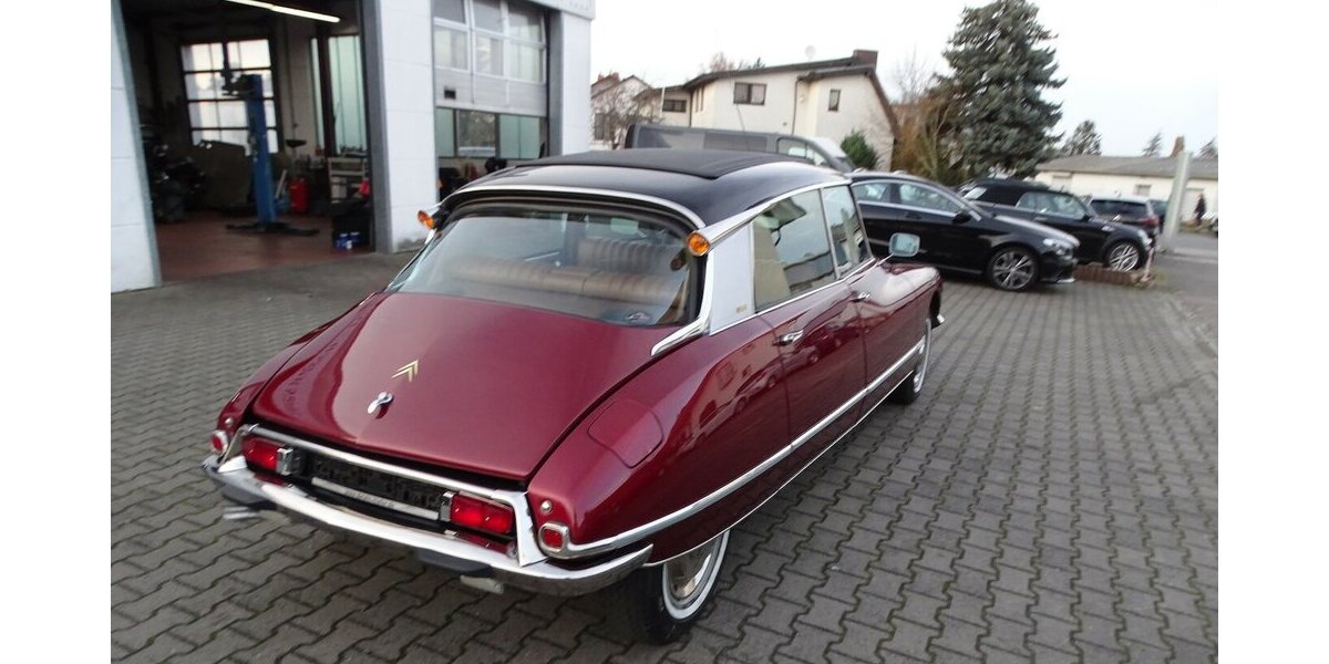 Citroen DS 20 Pallas ein Traum in rouge cornaline 1.200 km 79.990 &euro; Rodgau 63110