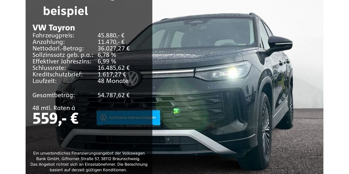 VW Tayron 5.711 km 45.450 &euro; Groß-Umstadt 64823