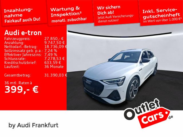 Audi e-tron 29.566 km 27.850 &euro; Frankfurt am Main 60314