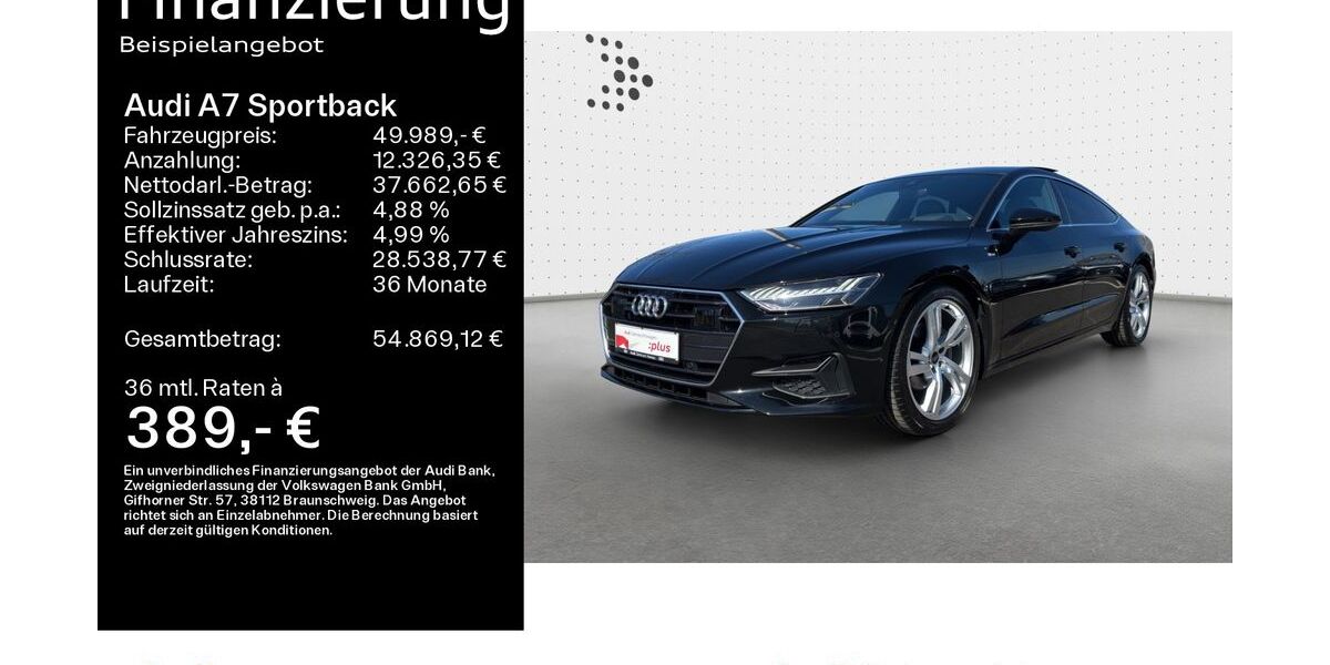 Audi A7 50.990 km 49.499 &euro; Hanau 63452