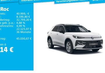 VW T-Roc 5.900 km 40.999 &euro; Neu-Isenburg 63263
