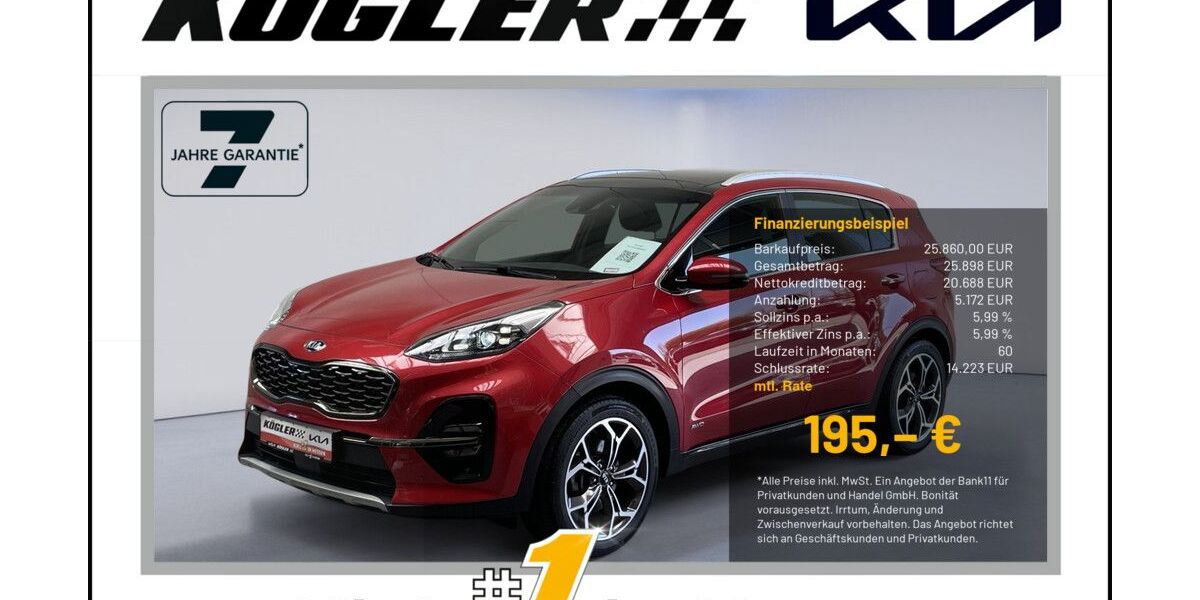 Kia Sportage 59.790 km 25.860 &euro; Rosbach | Frankfurt Nord 61191