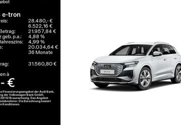 Audi Q4 e-tron 73.338 km 28.480 &euro; Oberursel 61440